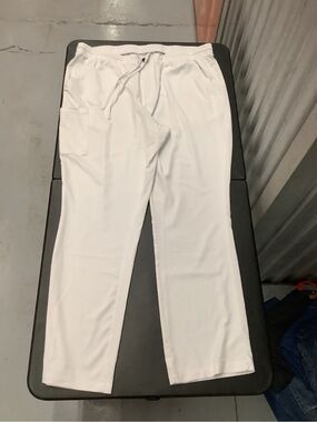 healing hands White Men’s Drawstring Joggers with Side Pocket